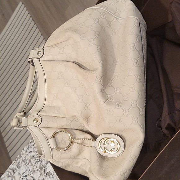 Gucci tote sukey medium monogram leather guccissima shoulder bag - Picture 6 of 9